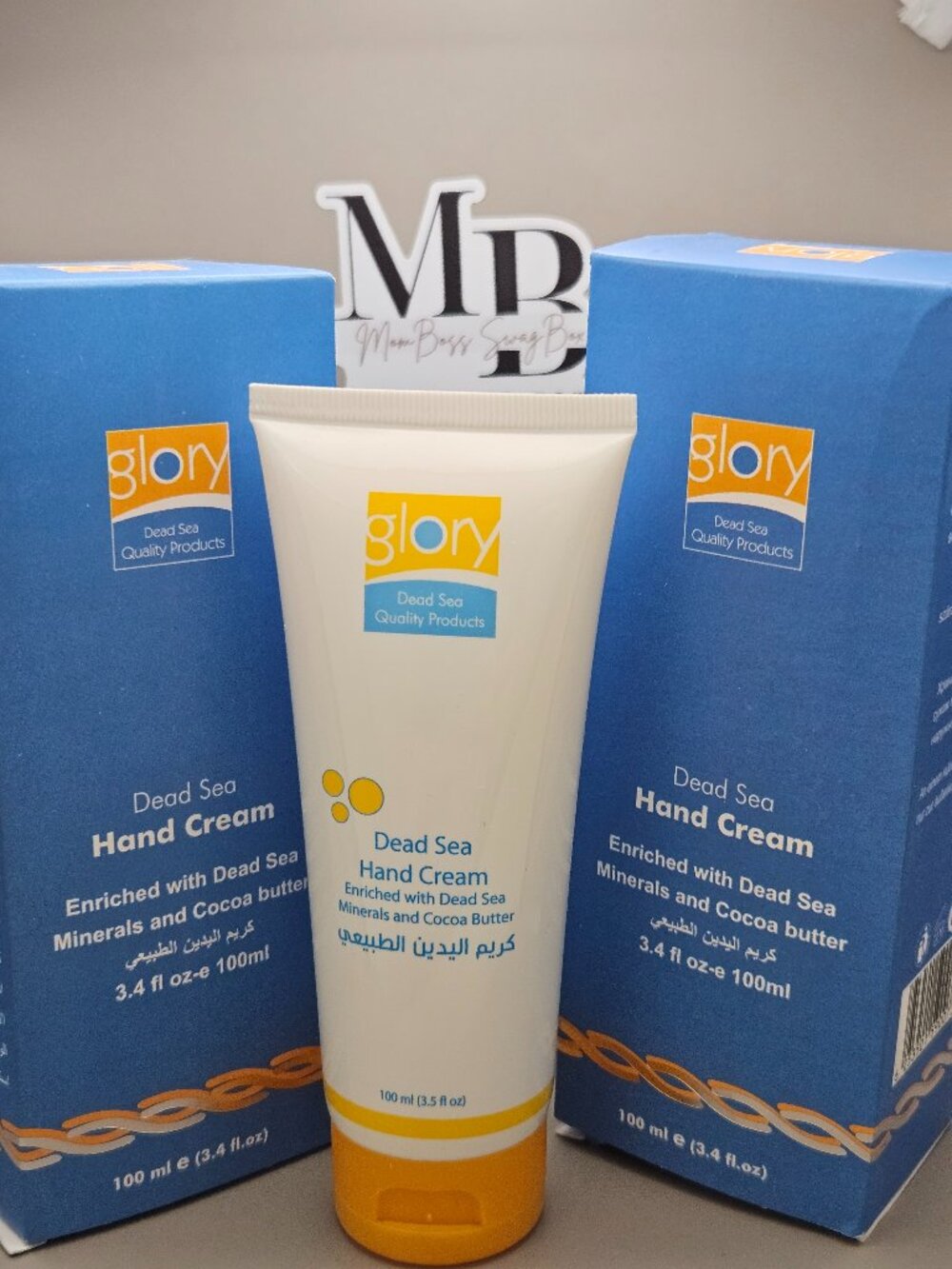 Glory Dead Sea Hand Cream - Enriched with Cocoa Butter - NWT